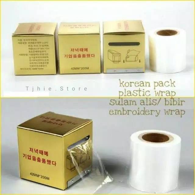 Plastik Sulam Alis/Plastic Wrap Sulam Alis/Korean Plastic Warp