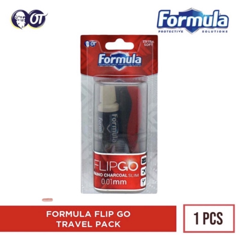 FORMULA SIKAT GIGI FLIP GO CHARCOAL TRAVEL PACK