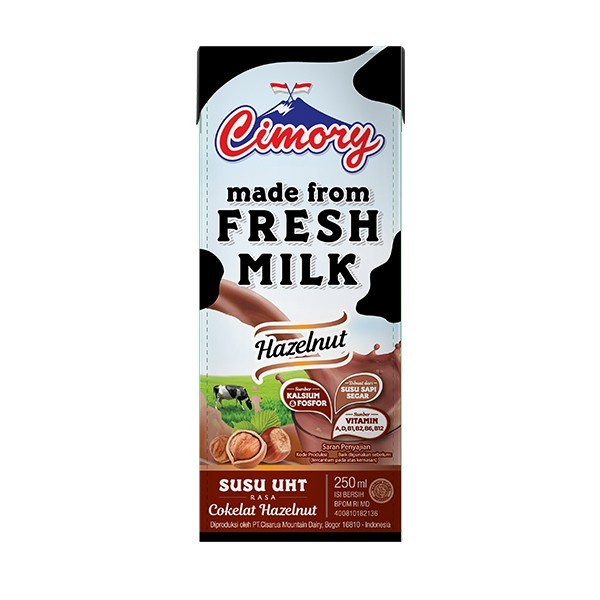

CIMORY SUSU UHT COKELAT HAZELNUT 250ML