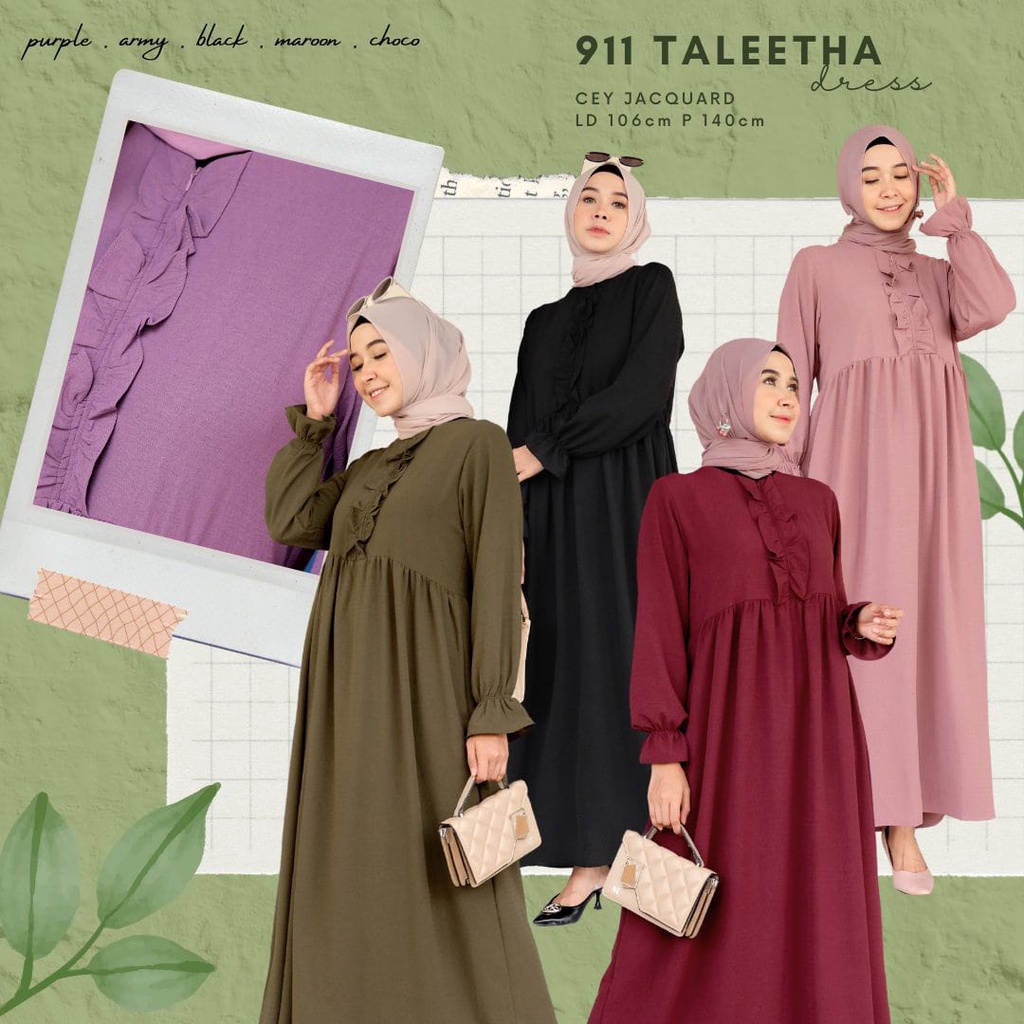 TALEETHA DRESS / DRESS PESTA / DRESS KONDANGAN / BUSUI