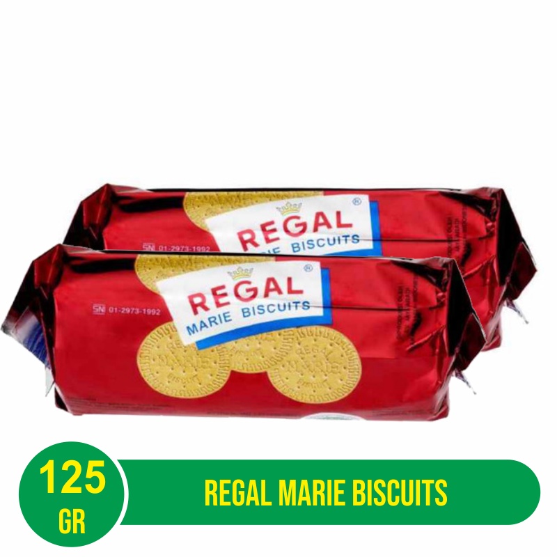 Regal  Marie Biskuit 125 Gr - Biskuit Susu