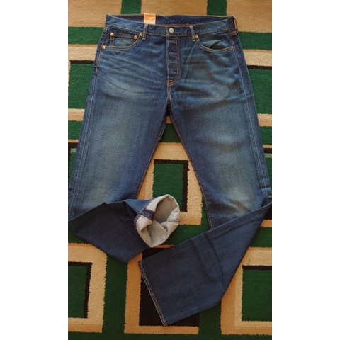 LEVIS 501 REGULAR FIT OLD MODEL ORIGINAL BLUE WASH