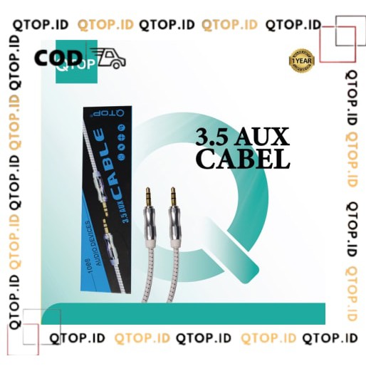 QTOP Original KABEL AUX 1x1 Premium Quality [COD]