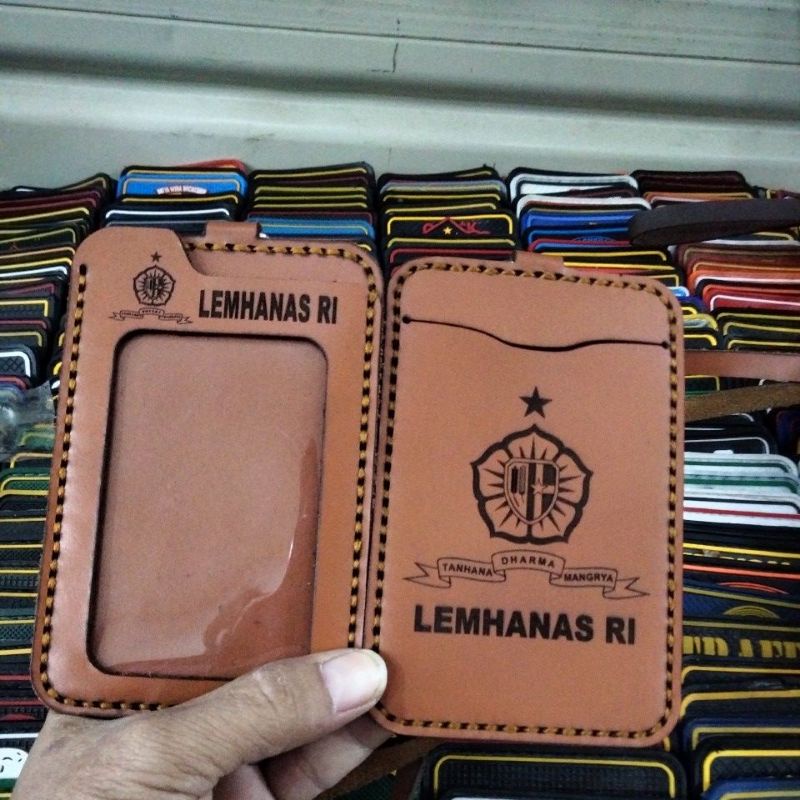 

Nametag id card Holder Logo Lemhanas RI