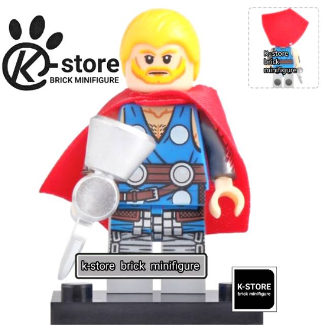 Lego unworthy thor minifigure