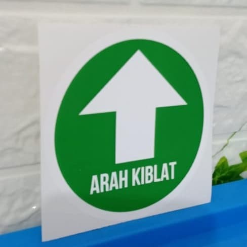 

stiker arah kiblat / sticker arah kiblat hijau