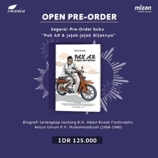 READY STOK PAK AR DAN JEJAK BIJAKNYA ( BONUS KERTAS SABUN TRAVELLING )