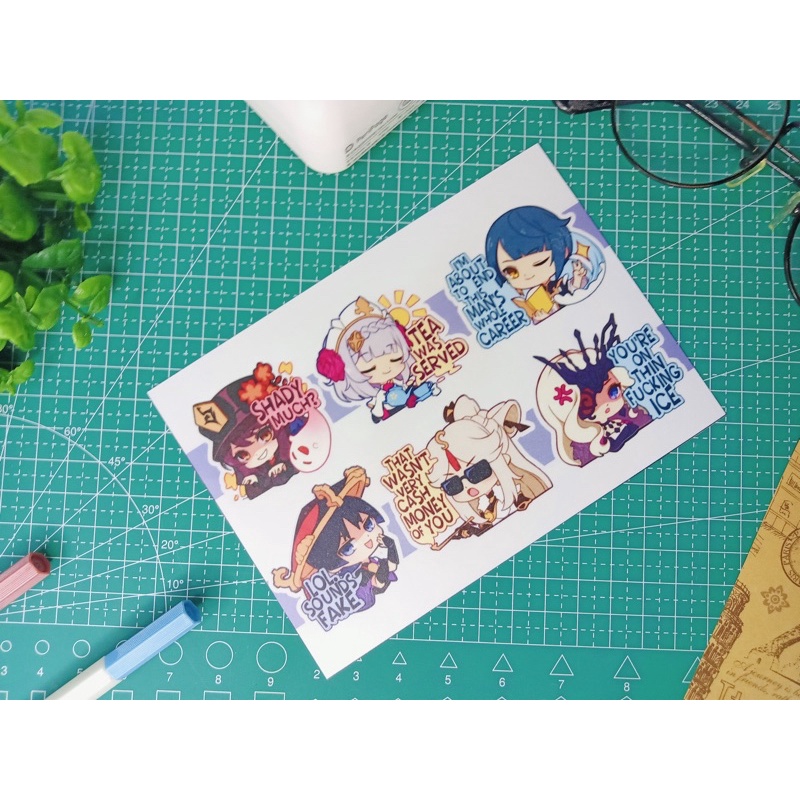 

Sticker Genshin Impact 01
