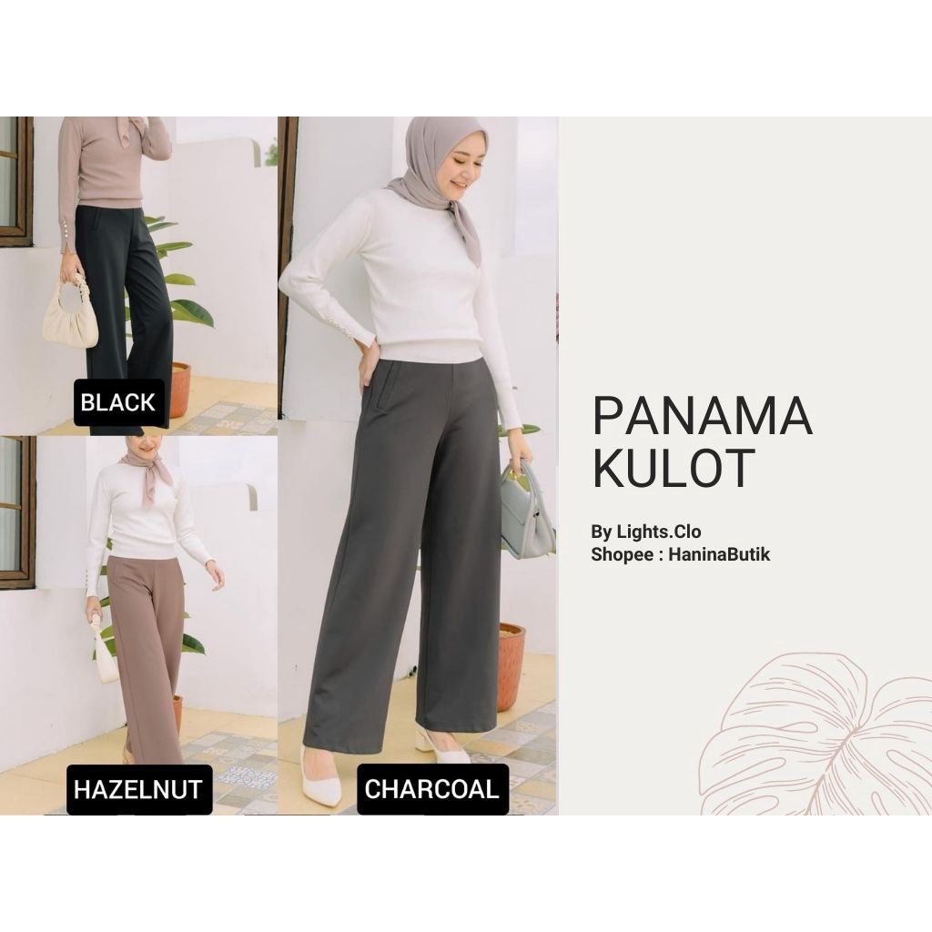 PANAMA CULLOTE PANAMA KULOT by LIGHTSCLO | LIGHTS.CLO