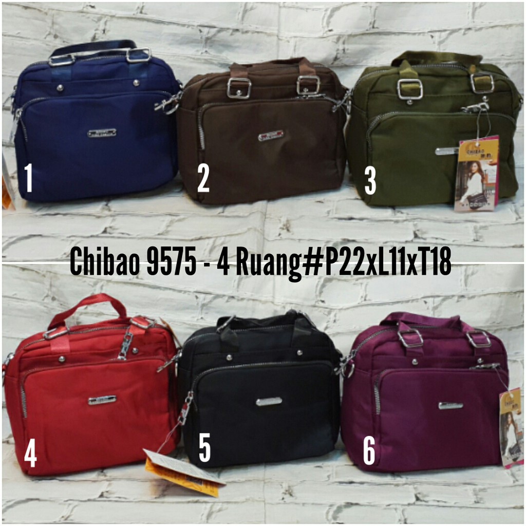 TAS CHIBAO 3 IN 1 IMPORT - HAND BAG - TAS RANSEL - TAS SELEMPANG