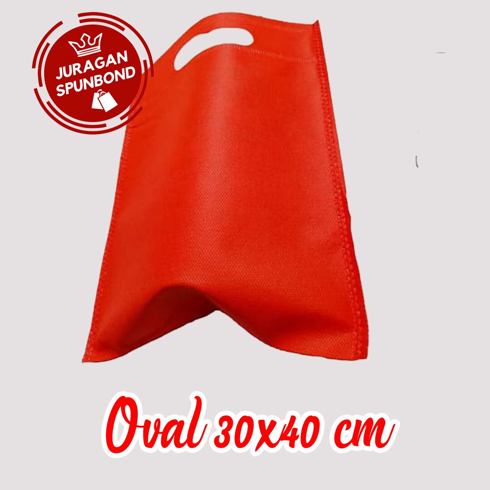 

Kantong Spunbond / Tas Kain / Goodie Bag Polos Tas Souvenir / Kantong Souvenir (30x40)