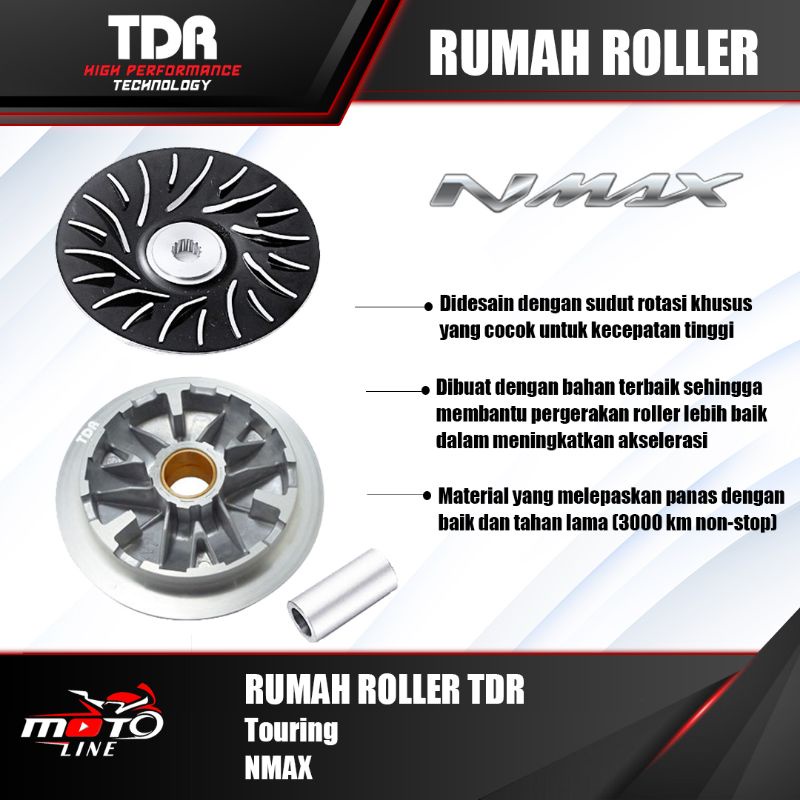 rumah roller nmax touring tdr pully