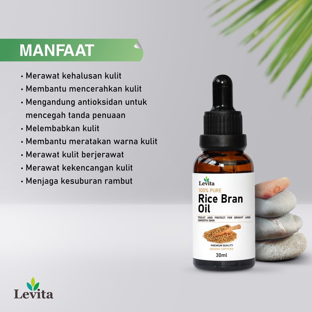 Levita Rice Bran Oil Minyak Bekatul Organic