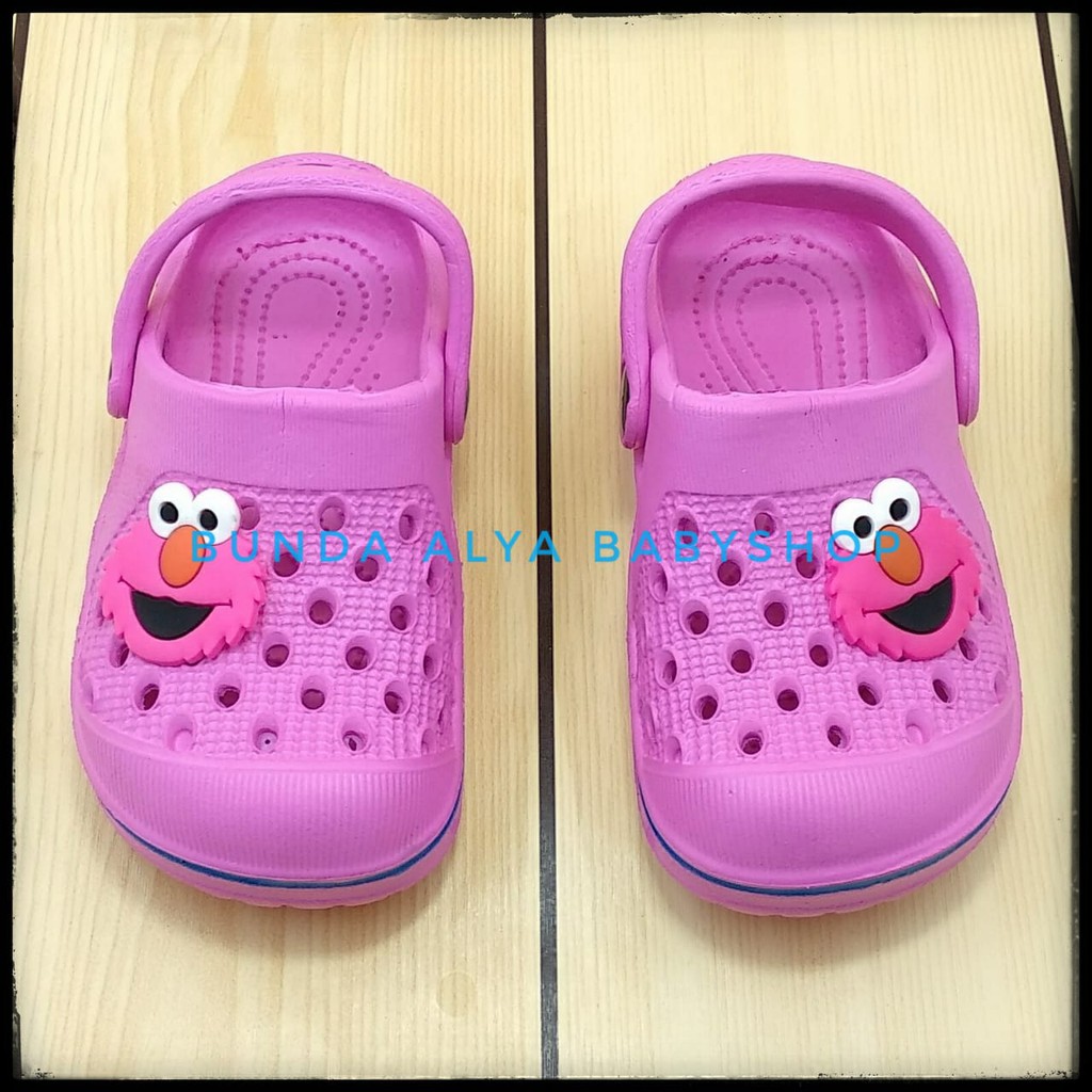 Sandal Anak Perempuan Karet Usia 6 Bulan 1 2 Tahun FANTA Lentur - Sandal Anak Cewek Motif Kartun Lucu Size 18 - 23