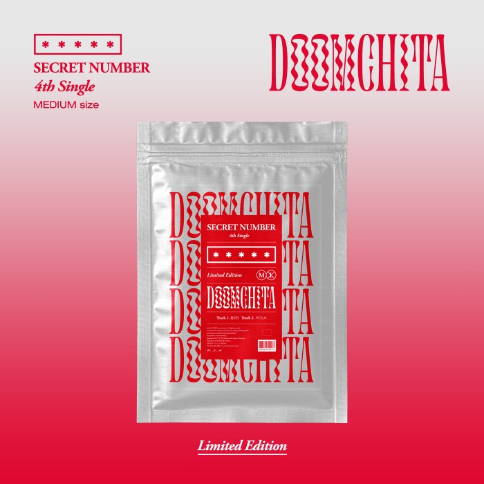 {suhadistore} SECRET NUMBER - DOOMCHITA [LIMITED EDITION] MEDIUM SIZE Limited