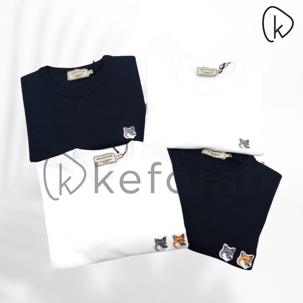 Kaos Pria Mais0n Kitsun3 Bordir / kaos ladies kitsune fox