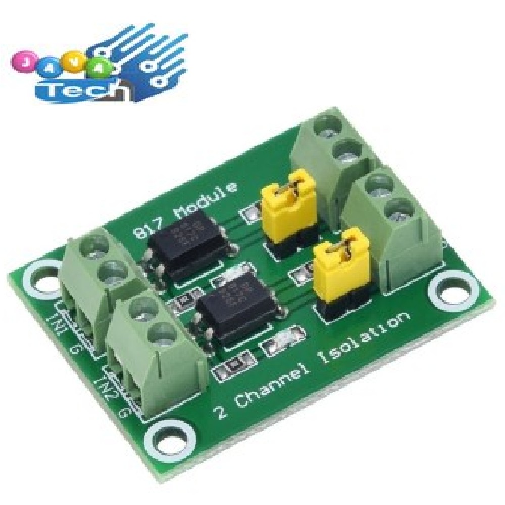 Modul PC817 Optocoupler 2 Channel Konverter Isolation Adapter