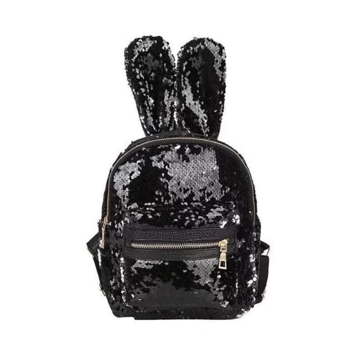 Tas ransel hologram fashion bling bling premium rabbit