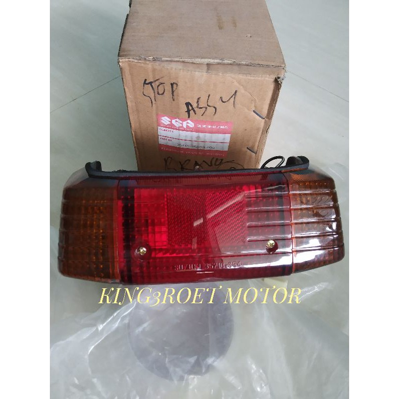 lampu stop belakang suzuki RC80 rc100 bravo original stop lamp suzuki  rc80 rc100 bravo original
