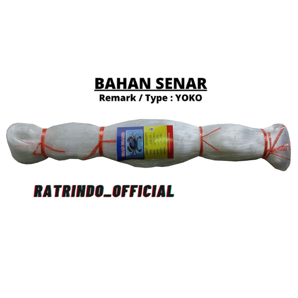 JARING IKAN / BURUNG SENAR 0.20 - 350X100 - YOKO