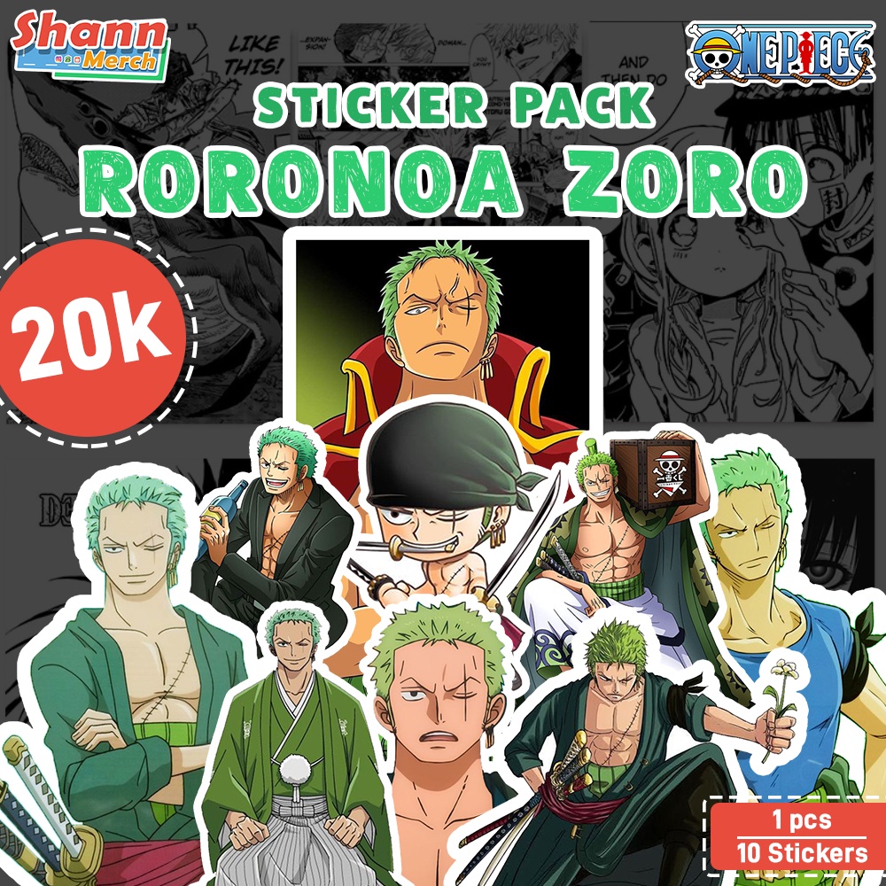 

Sticker Pack Roronoa Zoro - One Piece / Sticker Pack Anime