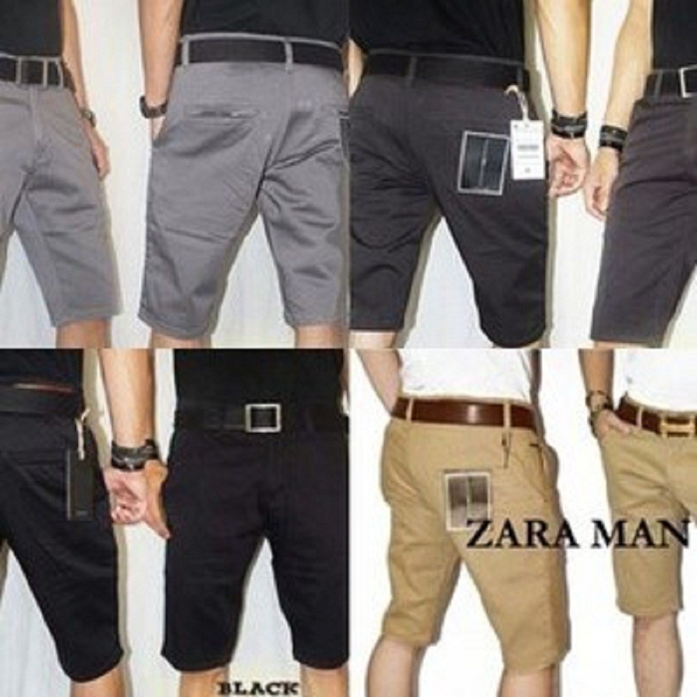 zara man short pants