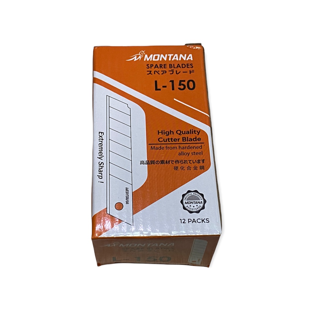 

Montana Cutter Blade Refill Isi Pisau Pemotong L-150 1 Tube