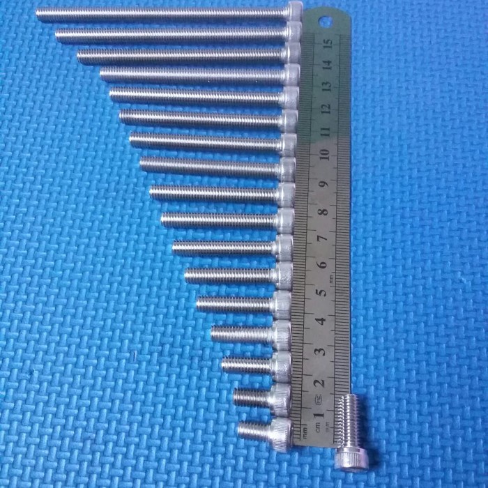 baut 10/6x15 stainless