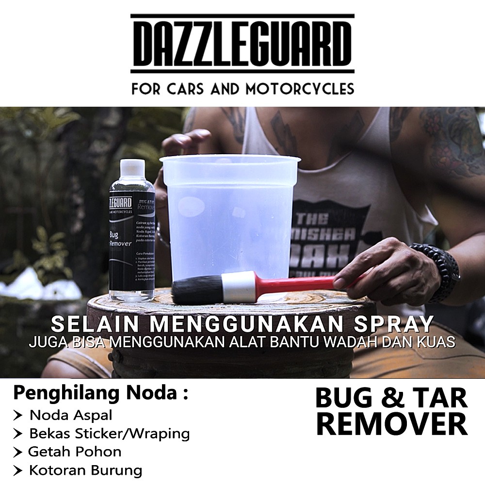 

Bug & Tar Remover - Penghilang Noda Aspal Stain Pembersih Body Bekas Stiker Lem Wrapping Penghapus B