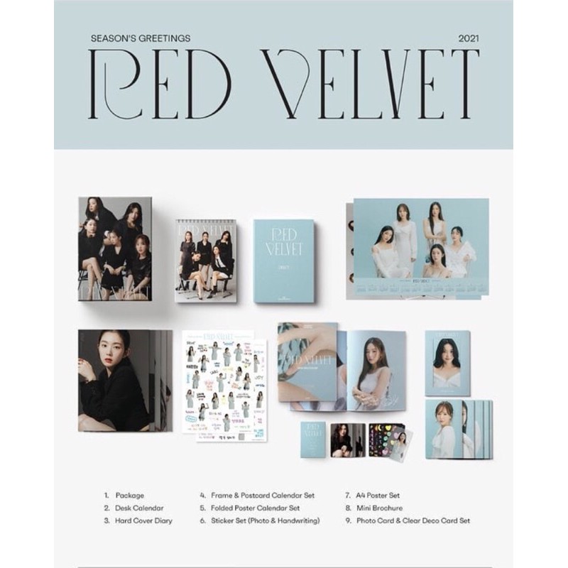 Season Greeting Red Velvet 2021