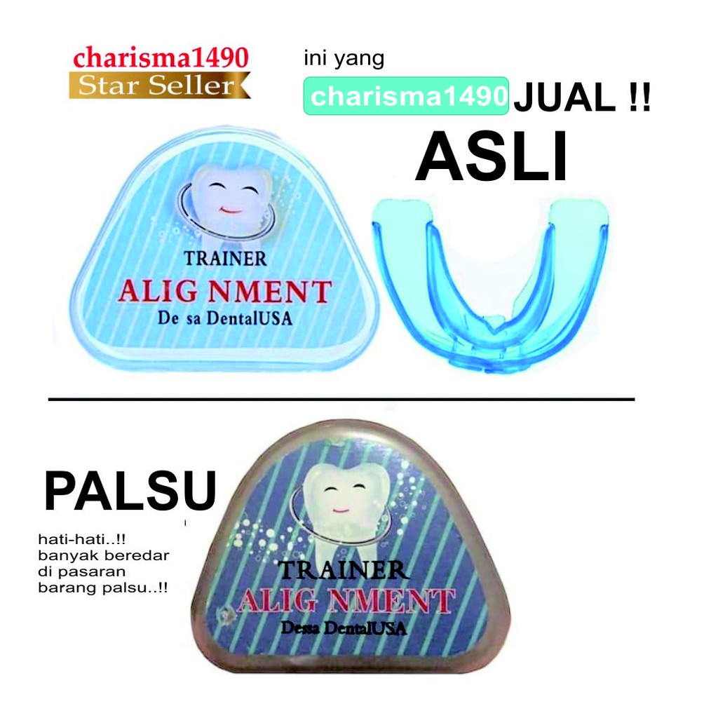 Perapi Gigi Tanpa Behel TRAINER ALIGNMENT Original