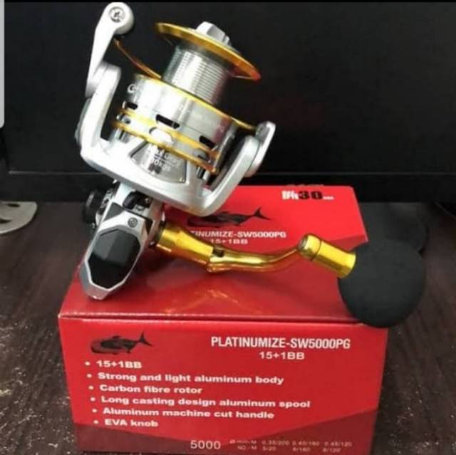 Reel GTECH PLATINUMIZE LIMITED EDITION SW 5000PG
