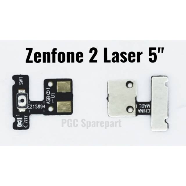 Flexible Konektor Power On Off Zenfone 2 Laser 5" Z00RD Z00ED ZE500KL Fleksibel Connector 5 inchi