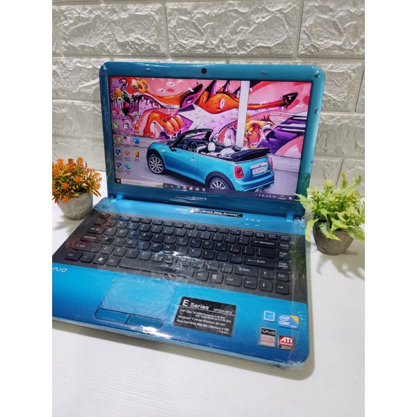 Laptop Sony Vaio VPCEA16 Core i5 Ram 4gb SSD 128Gb Vga AMD Radeon Windows 10 Siap Pakai Fitur Lengka