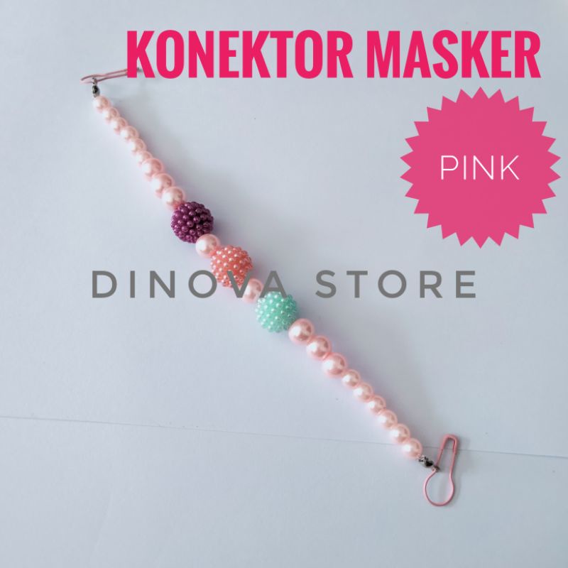 KONEKTOR masker MUTBERI MIX 3WARNA/pengait masker