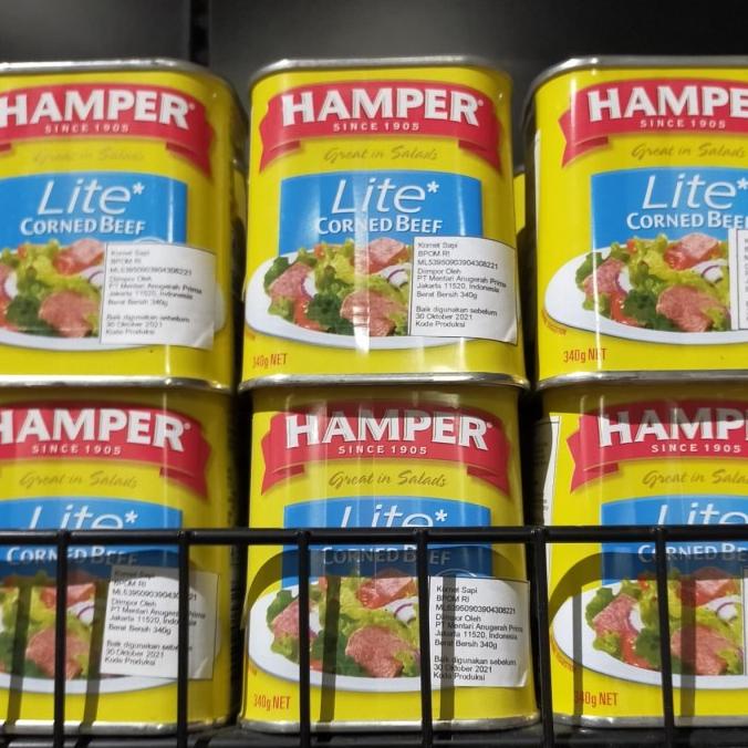 

Hamper Corned Beef lite 340 gr cornet can ---Termurah---