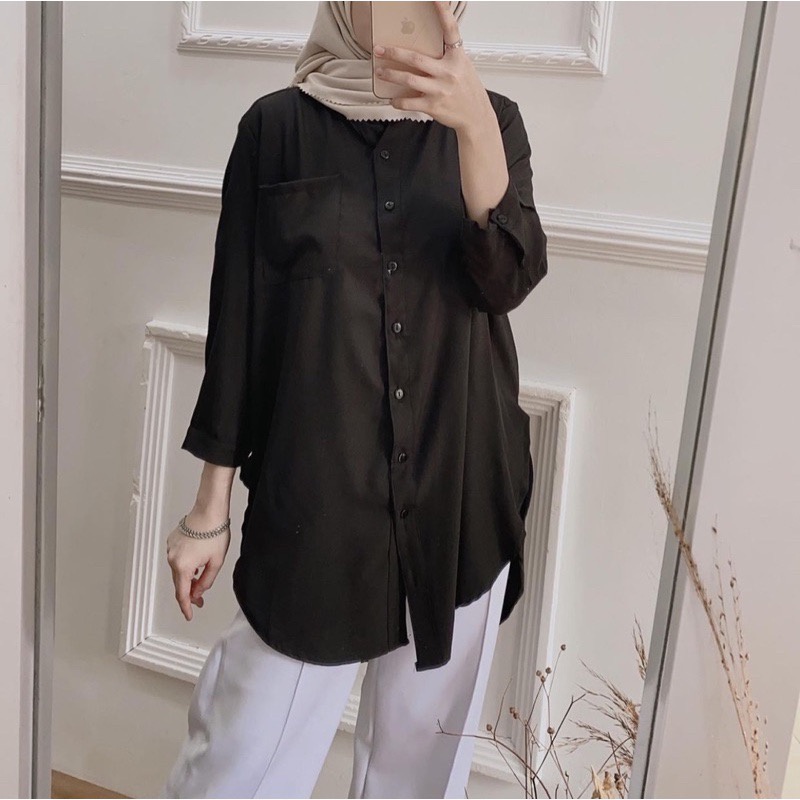 BEFAST - ZFS OOTD Wanita Kemeja FIYO / CICIRA SHAKILA SUEDE PREMUM SHIRT /Atasan Kemeja Wanita / Kemeja Lengan Panjang / Kemeja Casual / Kemeja Terlaris / Kemeja Wanita OOTD Kerja / Kemeja Polos Banyak Warna