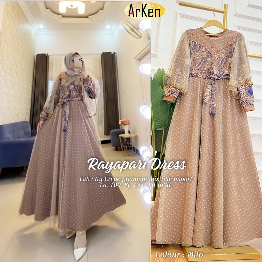 Rayapari Dress by ARKEN