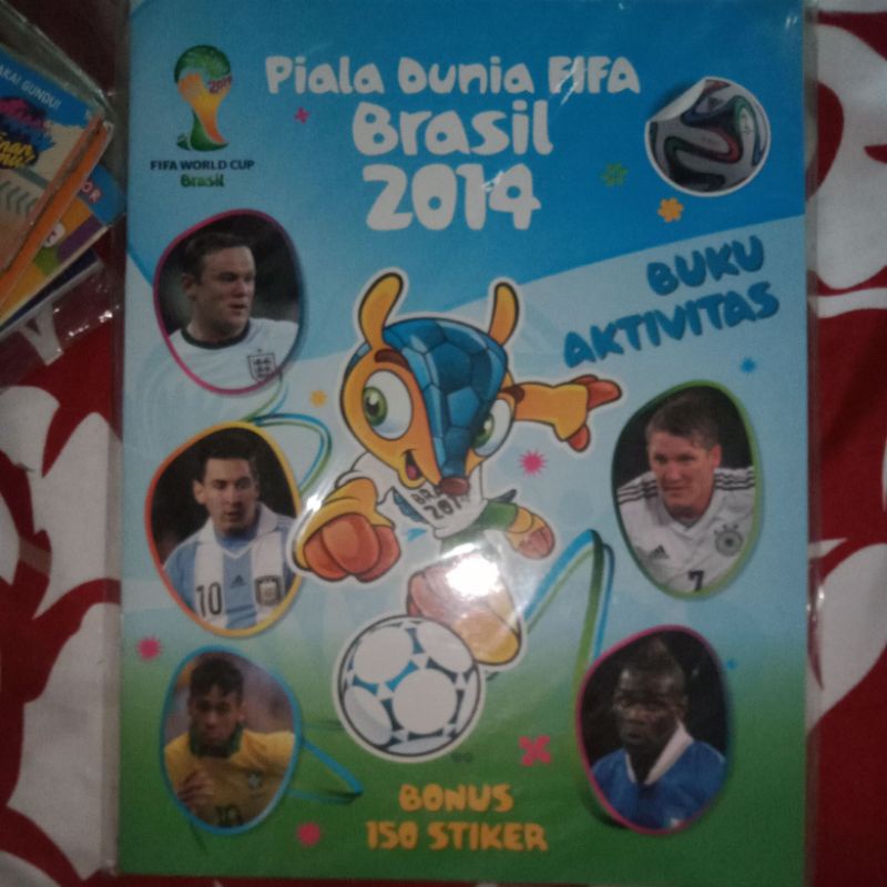 piala dunia FIFA Brazil 2014 buku aktivitas