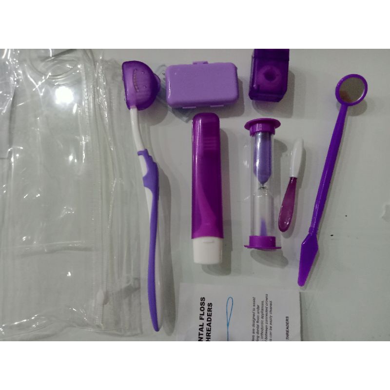 Ortho kit orthodontik kit dental sikat behel