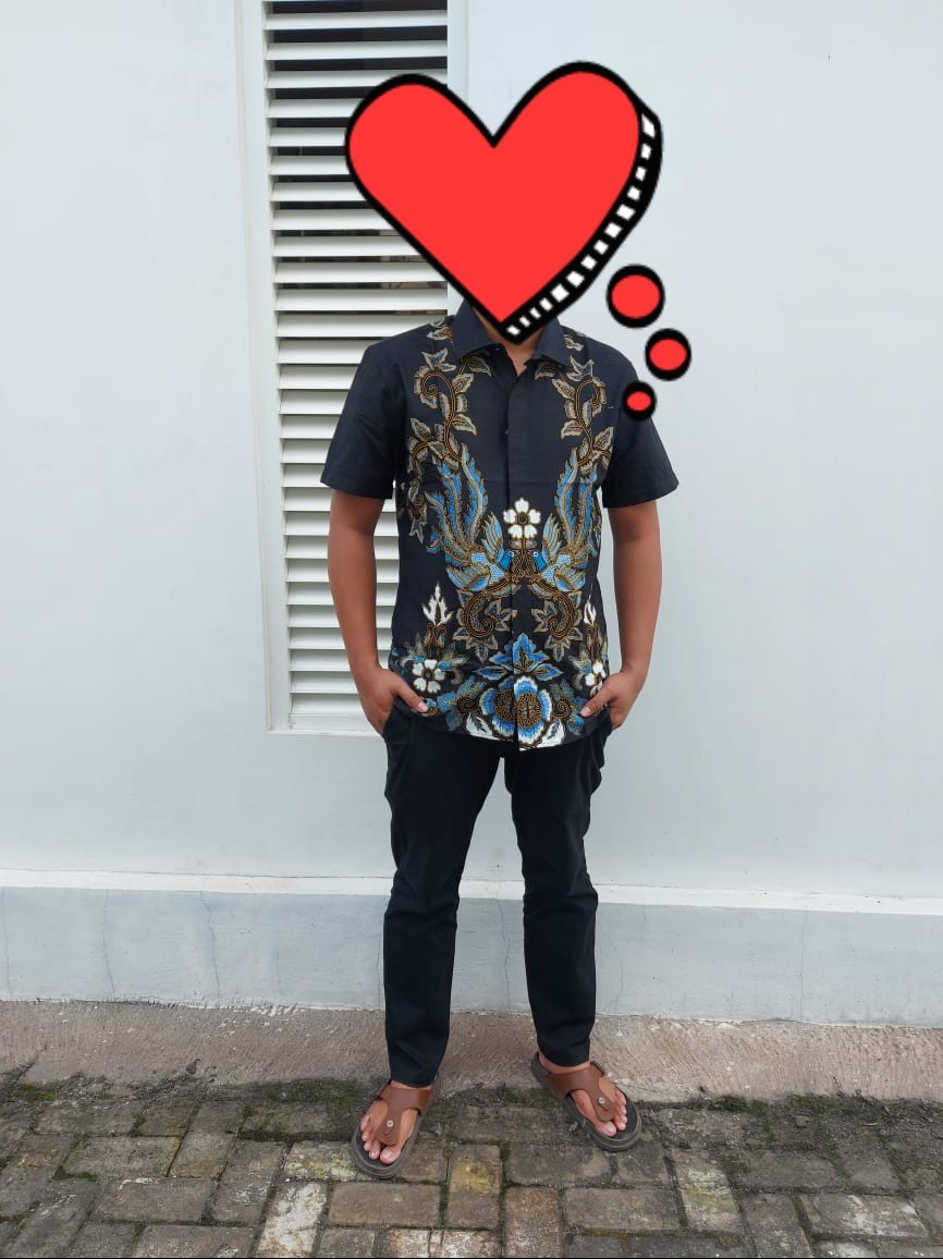 Maginot Kemeja Batik Pria Vikrama-ss Lengan Pendek