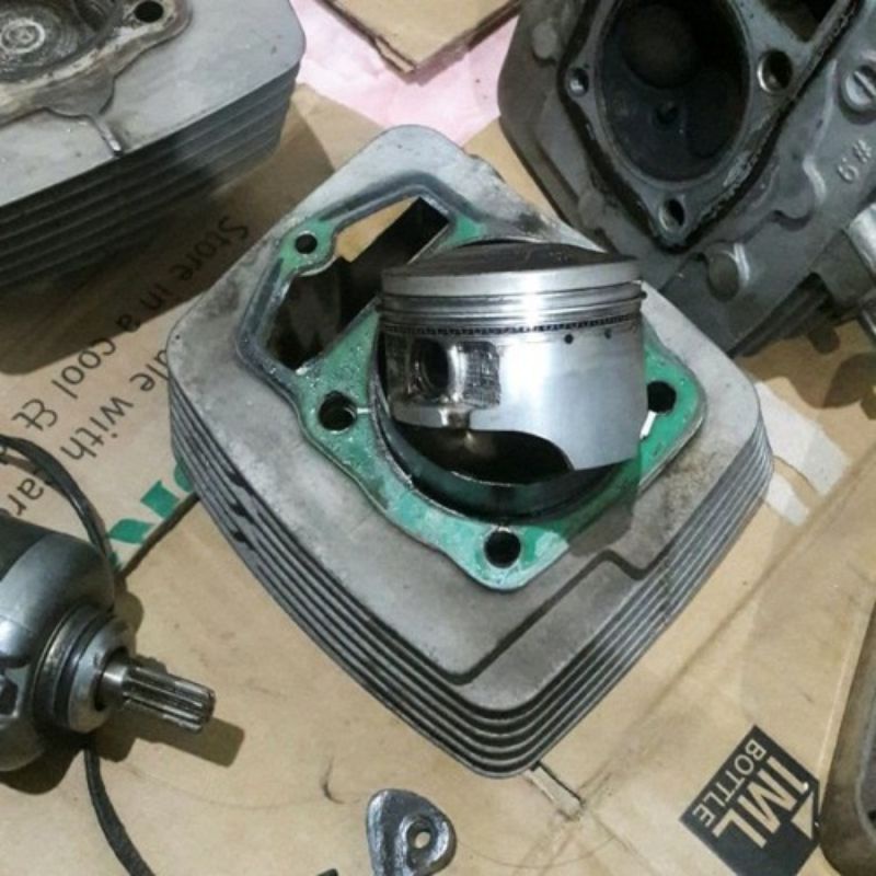 blok block mesin megapro primus original copotan motor