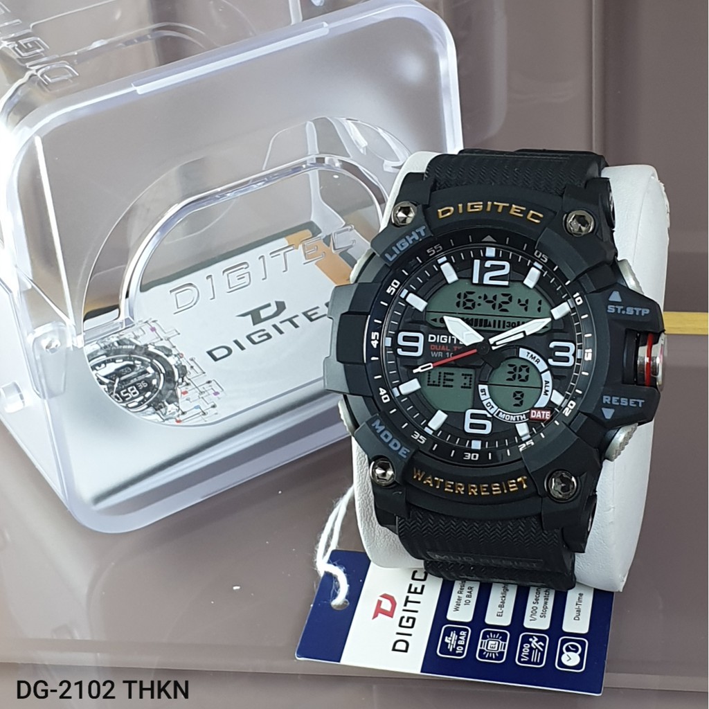 Jam Tangan Pria Digitec Free Box + Kartu Garansi Resmi Original / Jam Tangan Murah.