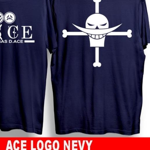 ACE /ONE PIECE/KAOS DISTRO ANIME - ACE LOGO NEVY