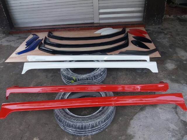 Side skirt honda Brio old