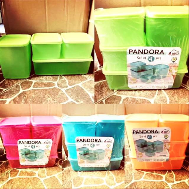 Pandora toples set 4