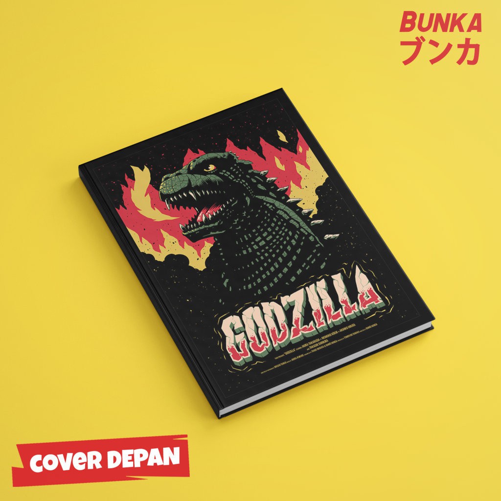 

Notebook Hardcover Godzilla 6A Ukuran A5 Buku Tulis Catatan Note Agenda Planner Jurnal Notebook Gift Couple