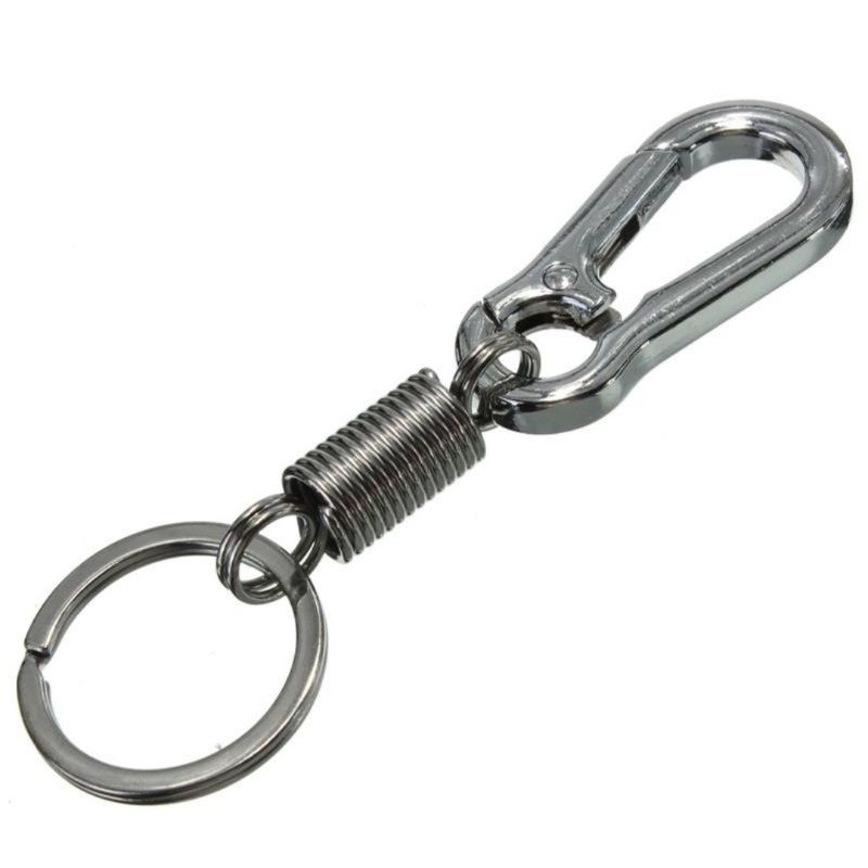 Gantungan kunci ourpgone karabiner dengan per stainless steel