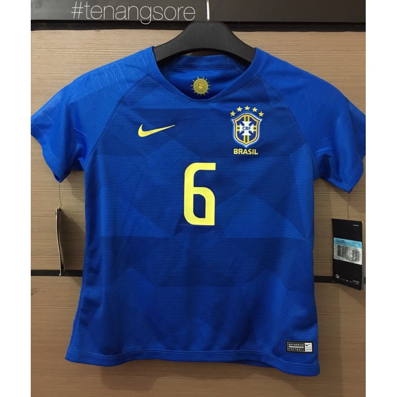 JERSEY ANAK ORIGINAL JERSEY BRAZIL NIKE BREATHE