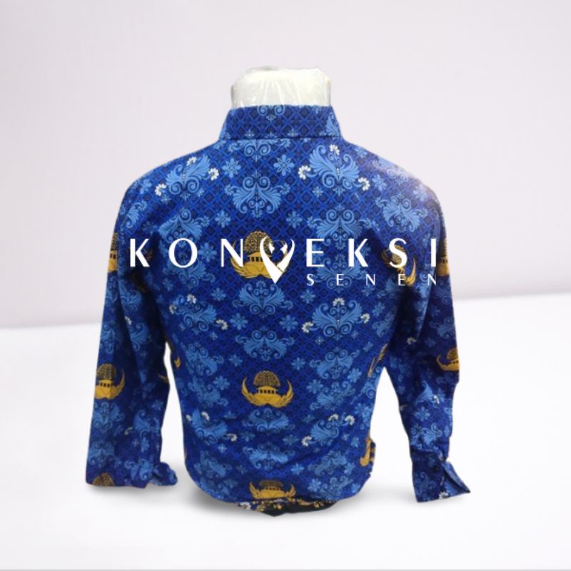 seragam korpri terbaru pria | baju batik korpri | kemeja batik korpri